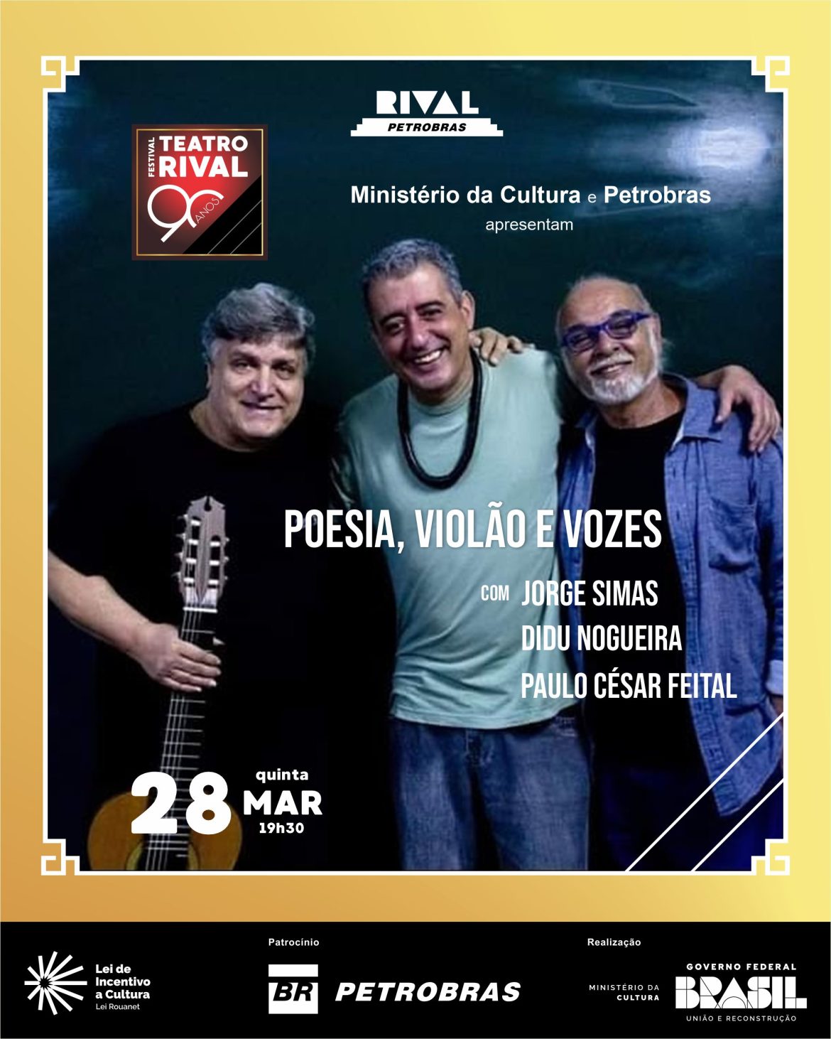 Didu Nogueira, Jorge Simas e Paulo Cèsar Feital Didu Nogueira, Jorge Simas e Paulo Cèsar Feital