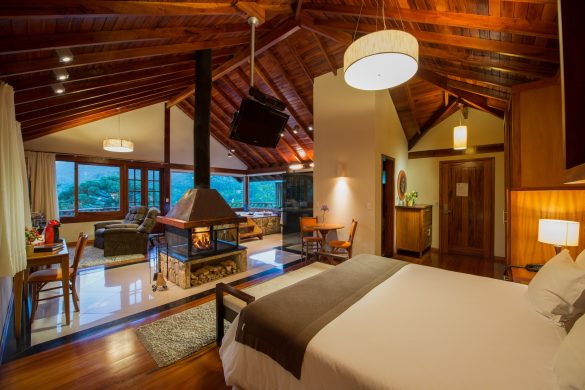 Mirante da Colyna chalés no estilo cabana chique na montanha