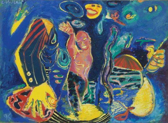 Eneias Valle - Smiles - Acrílico sobre tela