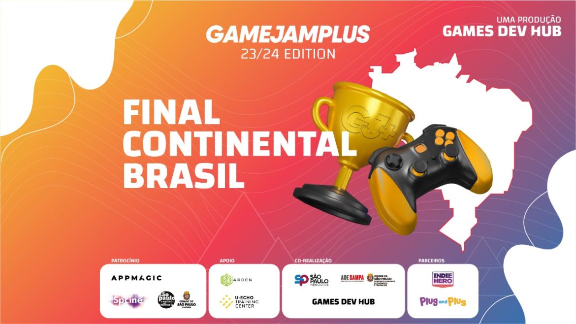Final Continental Brasil da 8º GameJamPlus