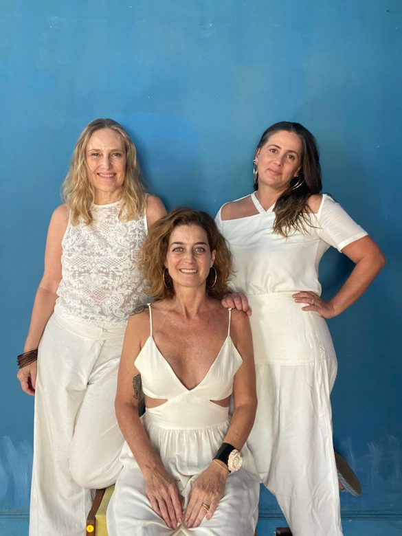 Daniela Schiller, Flavia Renault e Mariana Porto