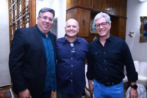 Liberado Júnior ,Chico Vartulli e Roberto Rubio