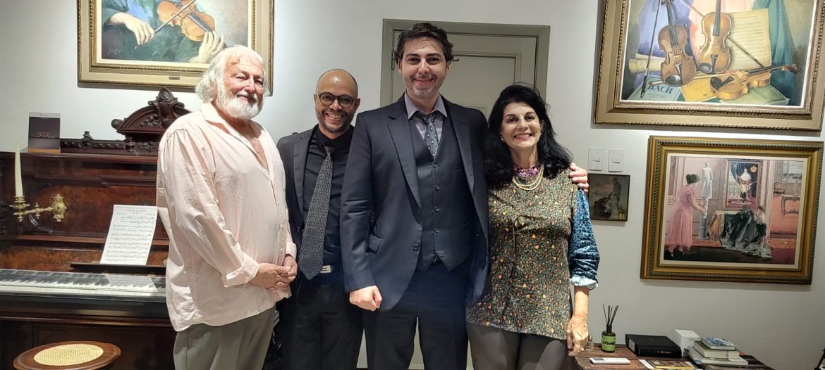 Otávio Pinheiro ,Murilo Emerenciano ,Eric Herrero e Dorys Daher