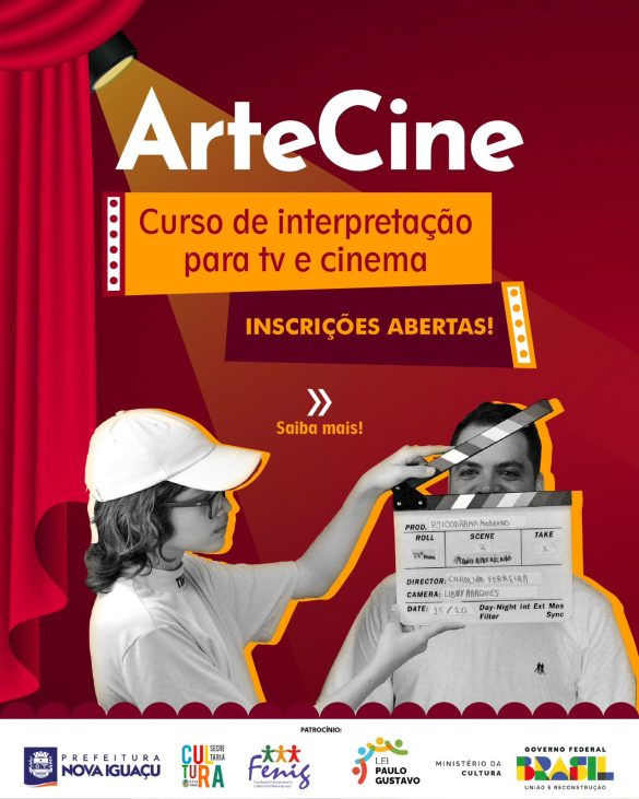 Escola Villelarte oferece aulas gratuitas no curo Artecine