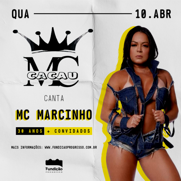MC Cacau canta MC Marcinho na Fundição Progresso