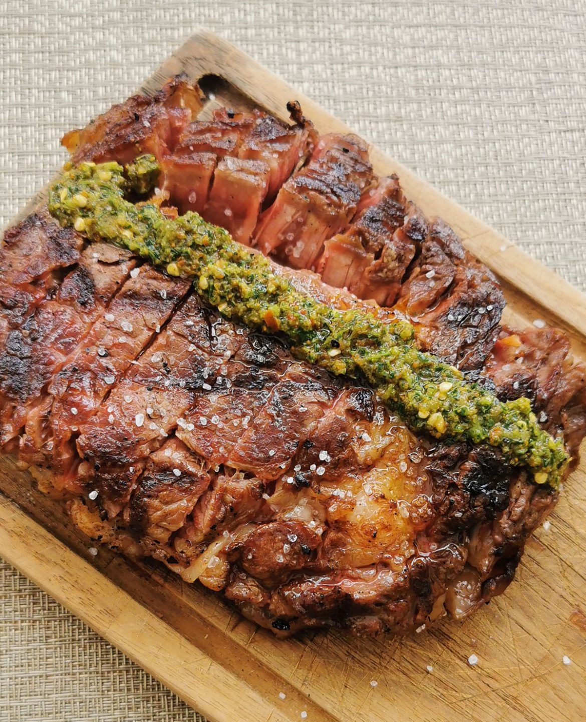 Gastronomia do Horto - Bife de Ancho