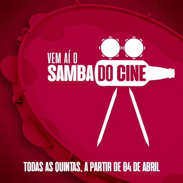 Samba do Cine Botequim toda quinta-feira, no Centro