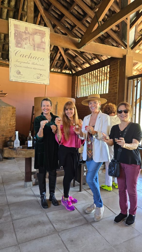 Viviane Fernandes,Fátima Borges , Márcia Melchior e Lígia Teixeira