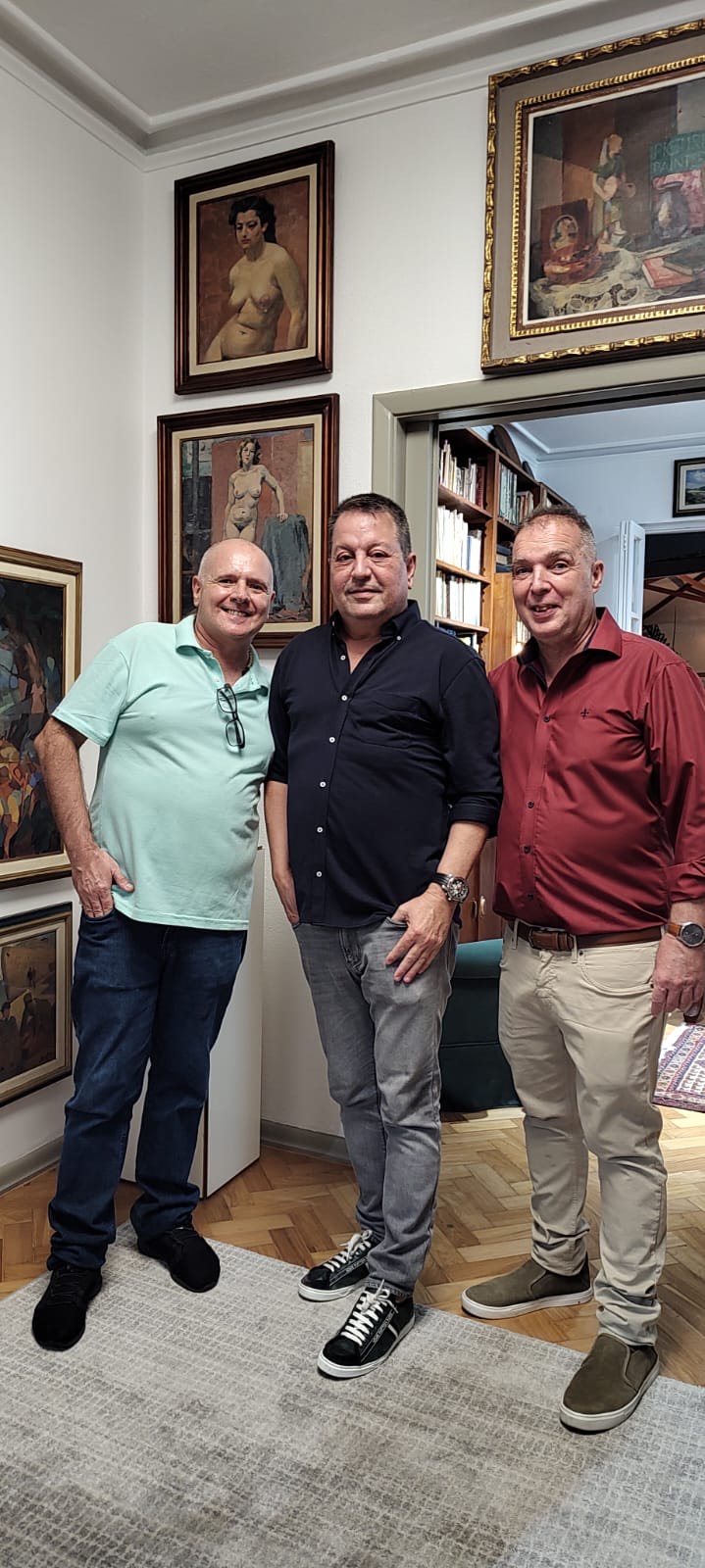 Chico Vartulli, Willians Haubrichs e Bayard Boiteux Chico Vartulli, Willians Haubrichs e Bayard Boiteux