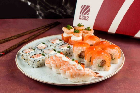 Box Apaixonados por Camarão - Sunomono