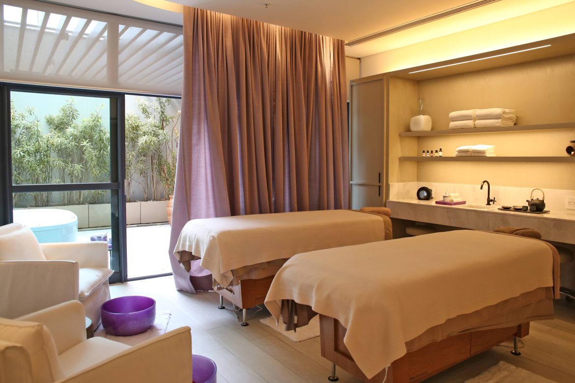 Grand Hyatt Rio de Janeiro – Atiaia Spa cabine dupla Grand Hyatt Rio de Janeiro - Atiaia Spa cabine dupla