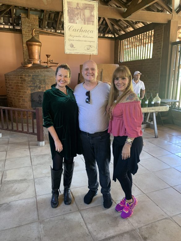 Viviane Fernandes ,Chico Vartulli e Fátima Borges