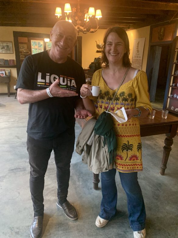 Arnaldo Bichucher e Martina Farmbauer