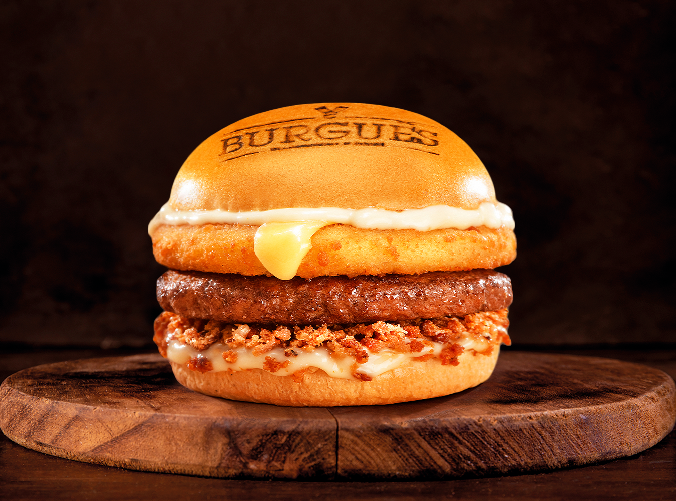 O BURGUES – Cheese Crispy O BURGUES - Cheese Crispy