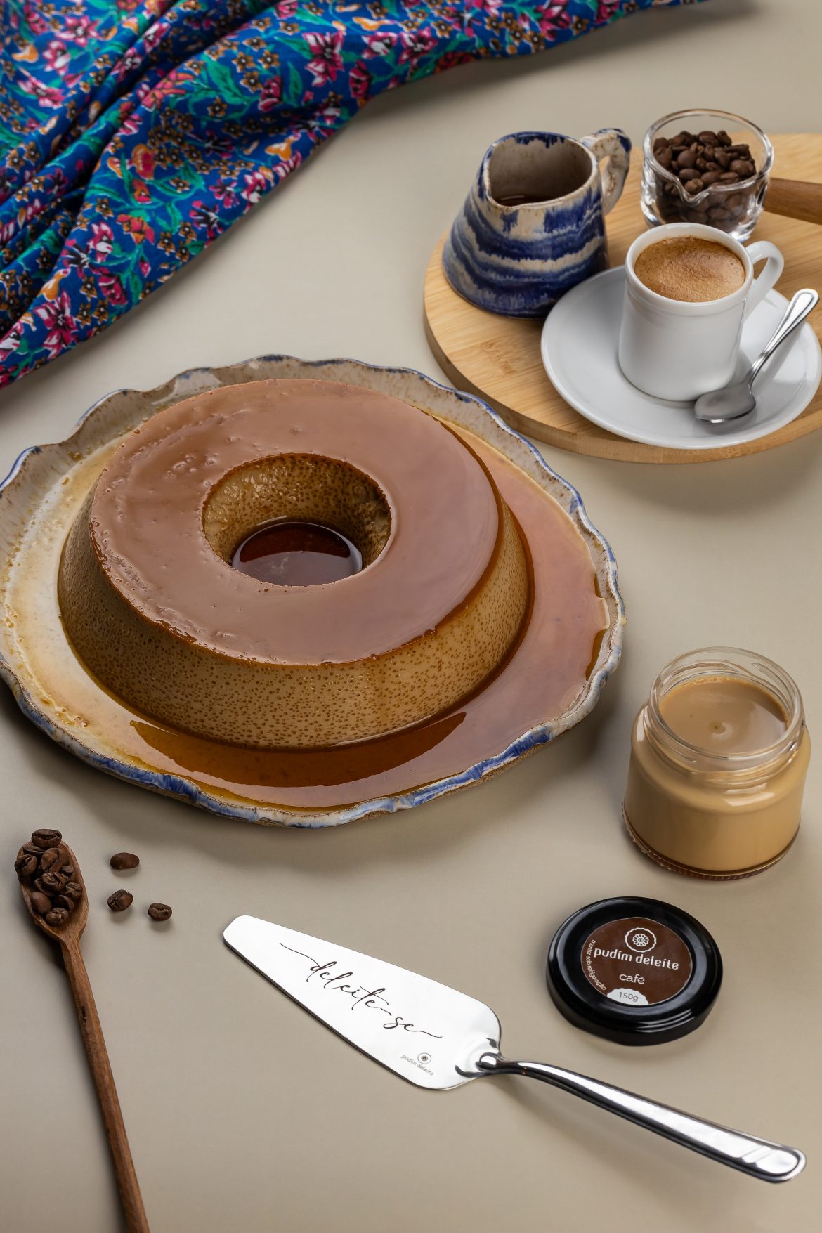 Pudim Deleite - Pudim de Café