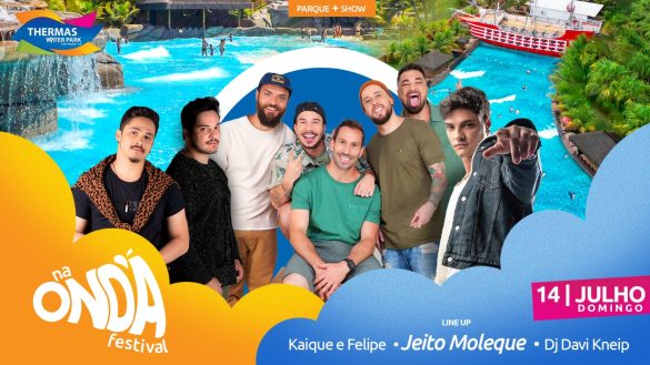 Thermas Water Park anuncia 'Na Onda Festival'