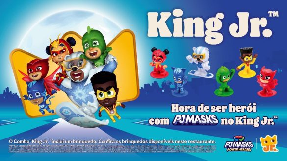Burger King anuncia que chegou a hora de ser herói com PJ Masks Power Hero