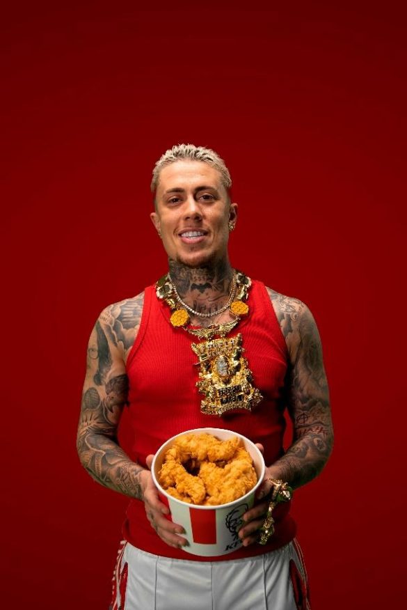 MC Daniel é o novo garoto propaganda do KFC Brasil