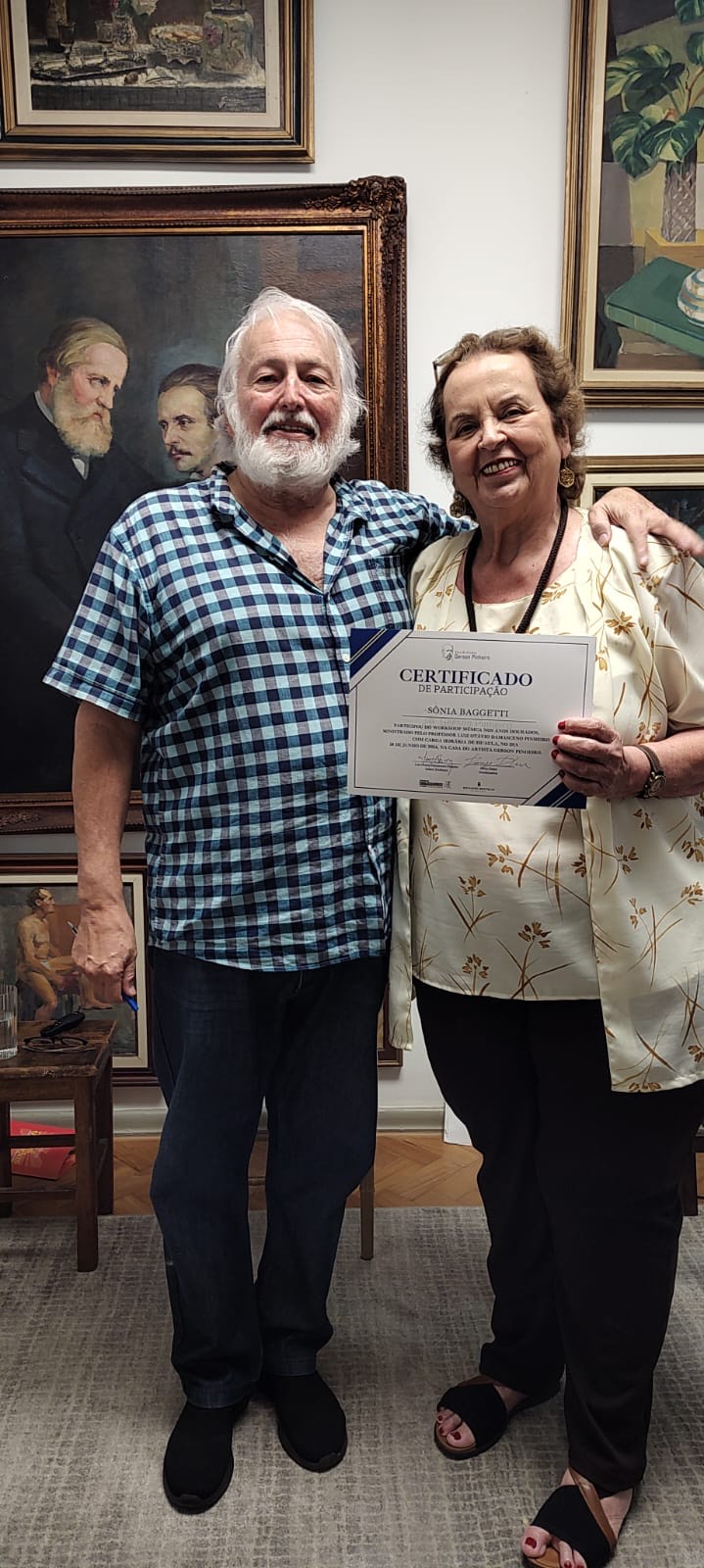 onia Baggetti e Luiz Otávio Pinheiro onia Baggetti e Luiz Otávio Pinheiro