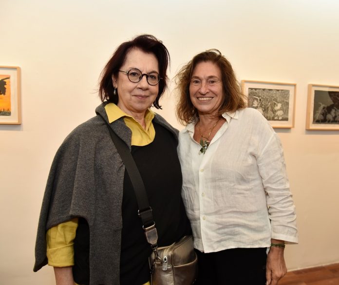 Carmela Gross e Patrícia Rousseaux