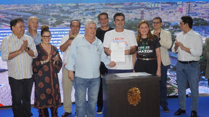 Presidente da Vila Galé, Jorge Rebelo de Almeida, assinou contrato em evento no Pará