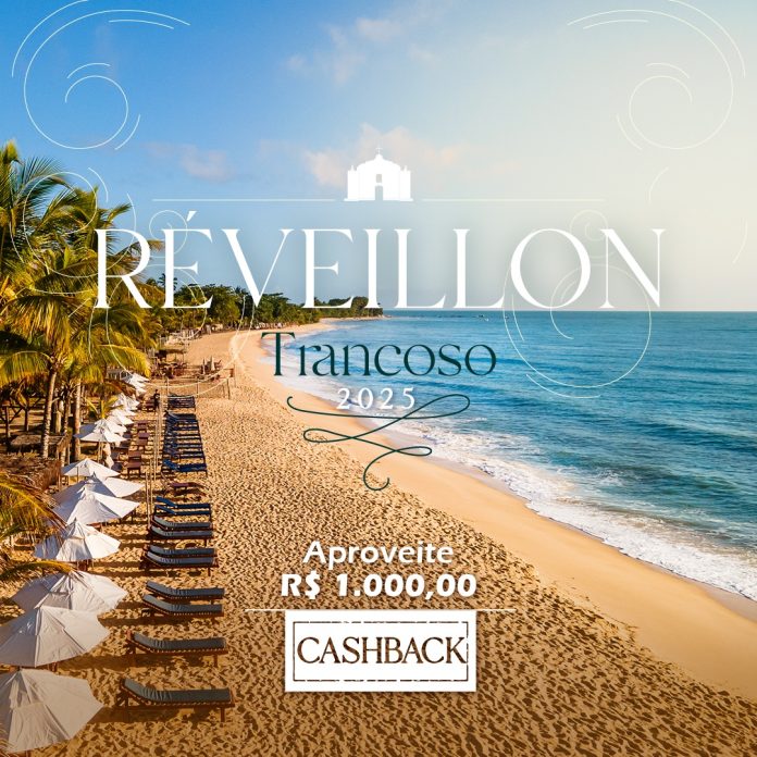 Réveillon com cashback em Trancoso