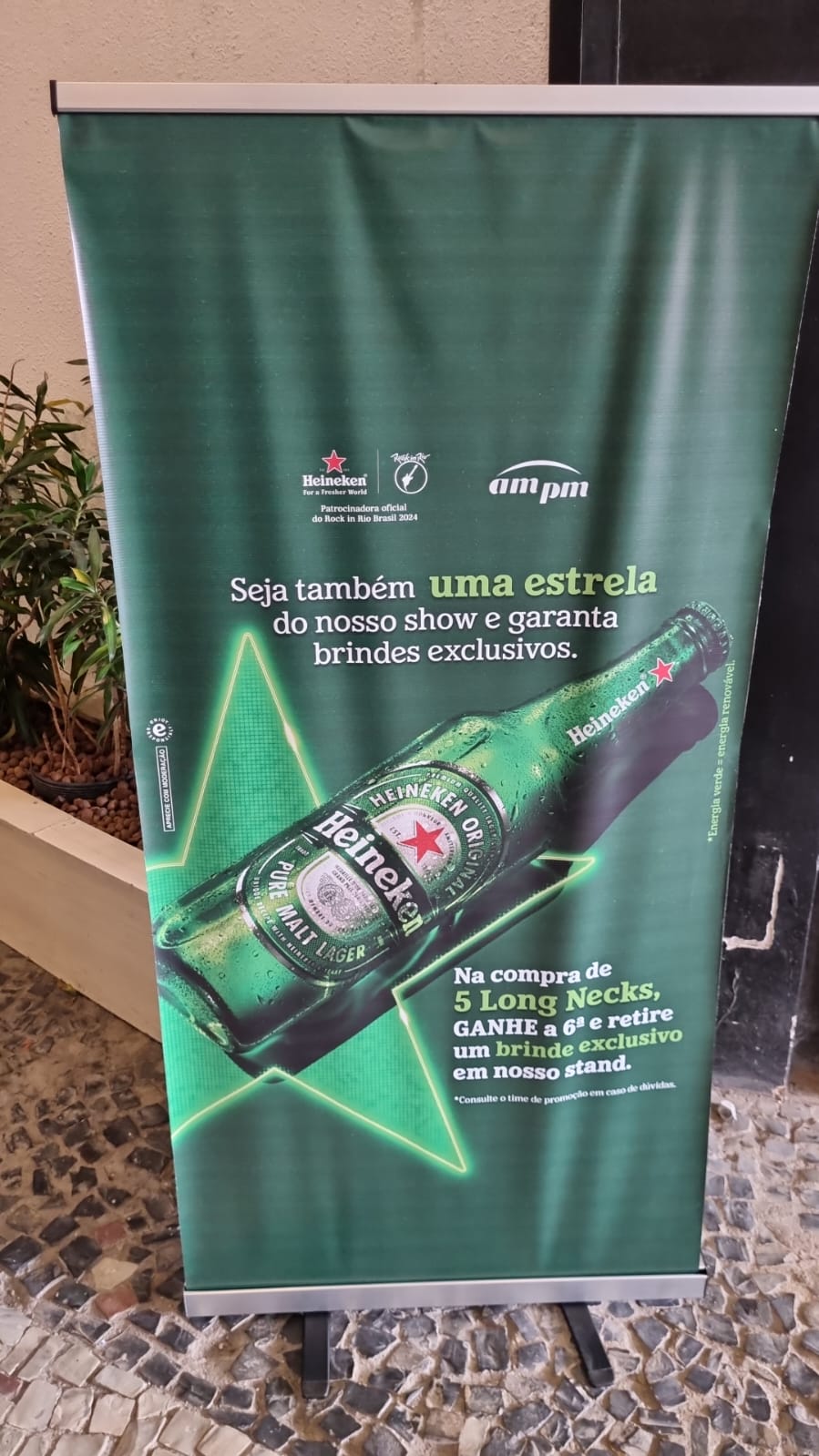 Bossa Nova Mall é palco de ação da Heineken no Rock in Rio