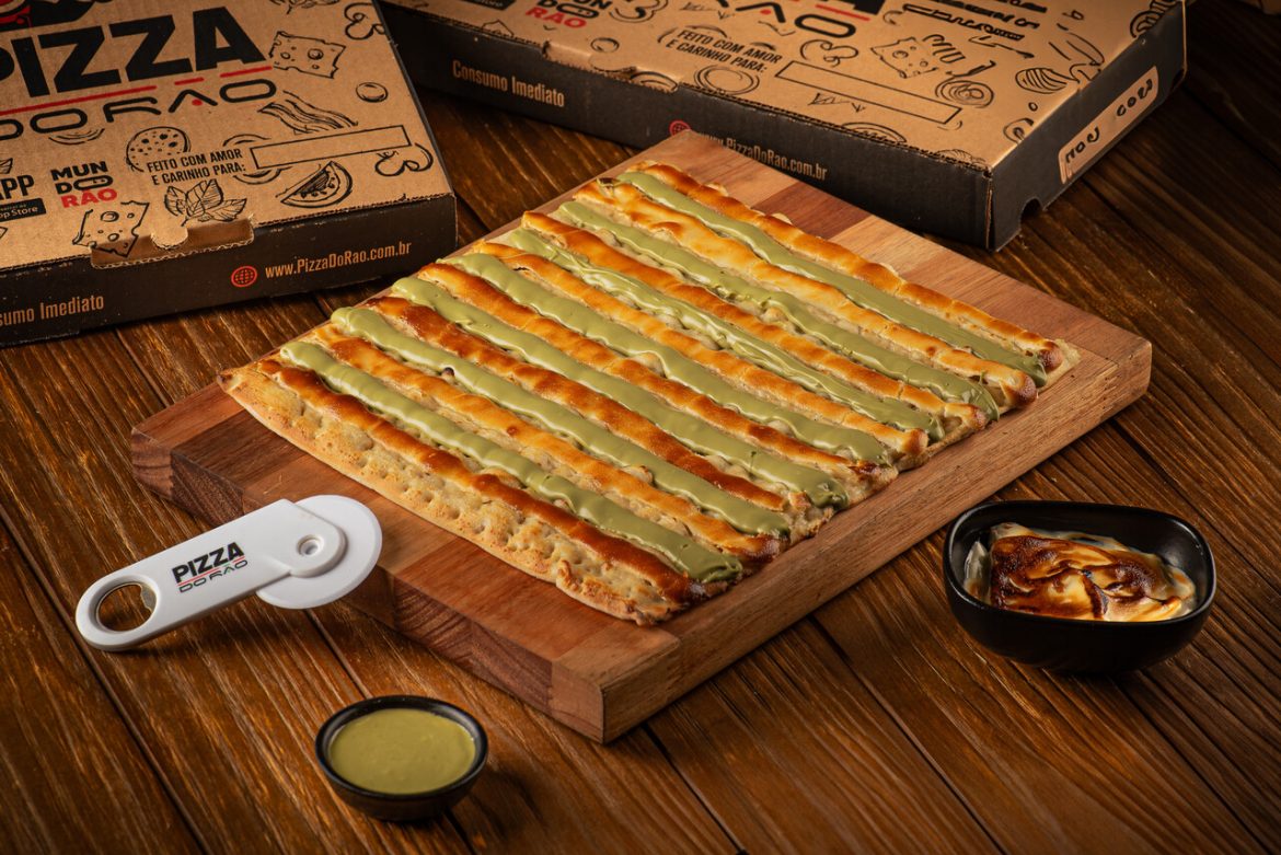 Pizza do Rão - Pizza de Pistache com Chocolate Branco