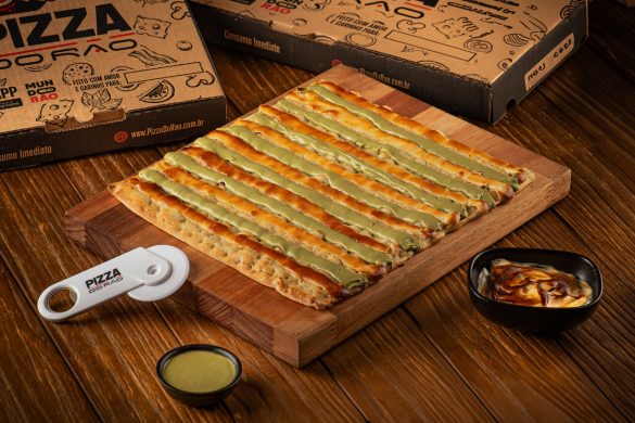 Pizza do Rão - Pizza de Pistache com Chocolate Branco