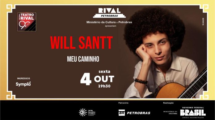 Will Santt no Teatro Rival Petrobras