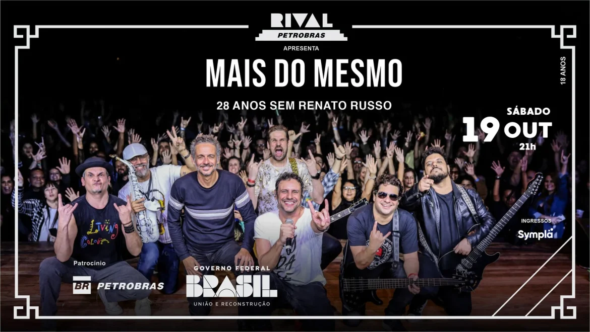 Mais do Mesmo – 28 anos sem Renato Russo Mais do Mesmo - 28 anos sem Renato Russo
