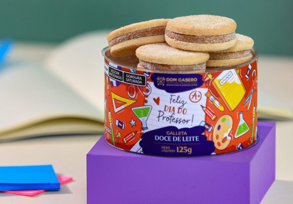 Dom Casero - Dia do Professor - Galleta Doce de Leite