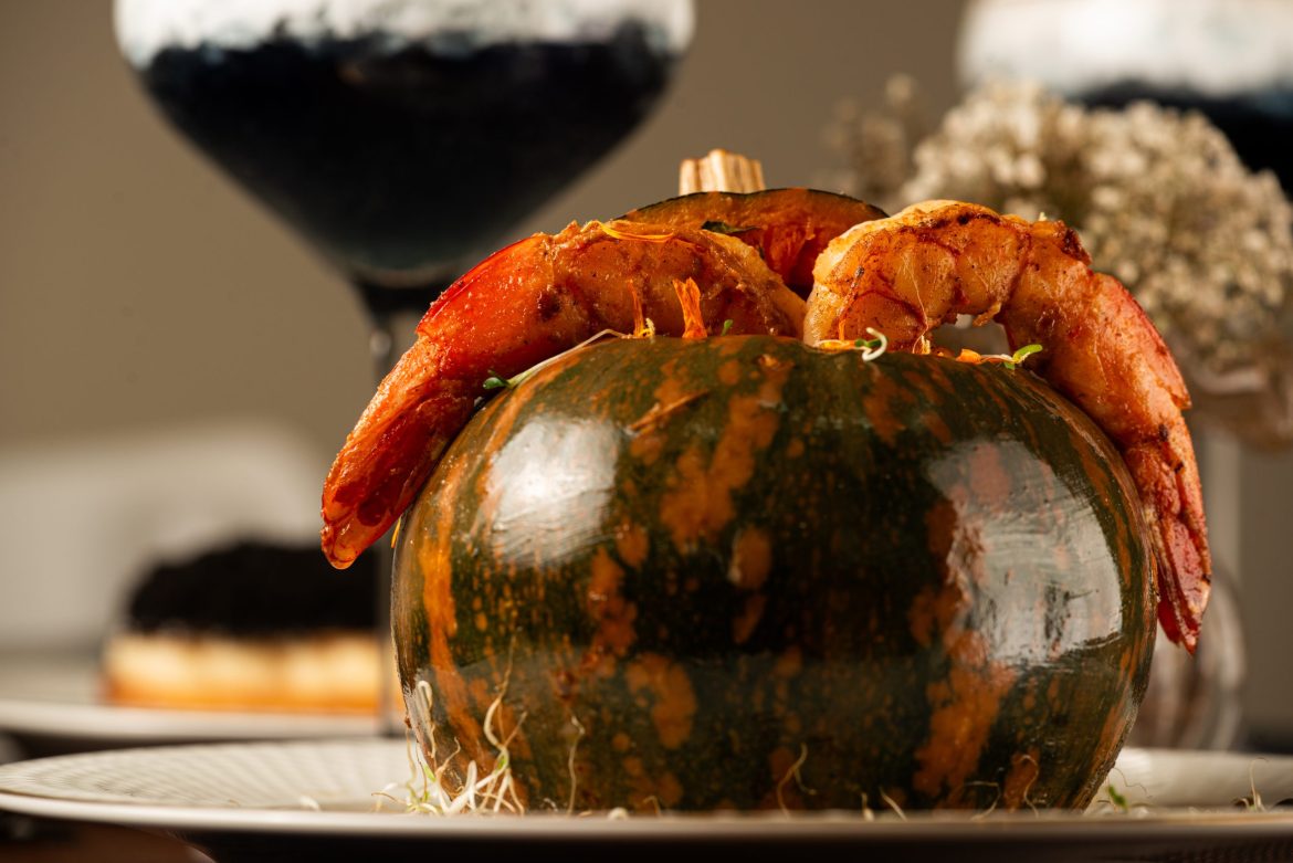 Éclair - Halloween - Camarão na Moranga