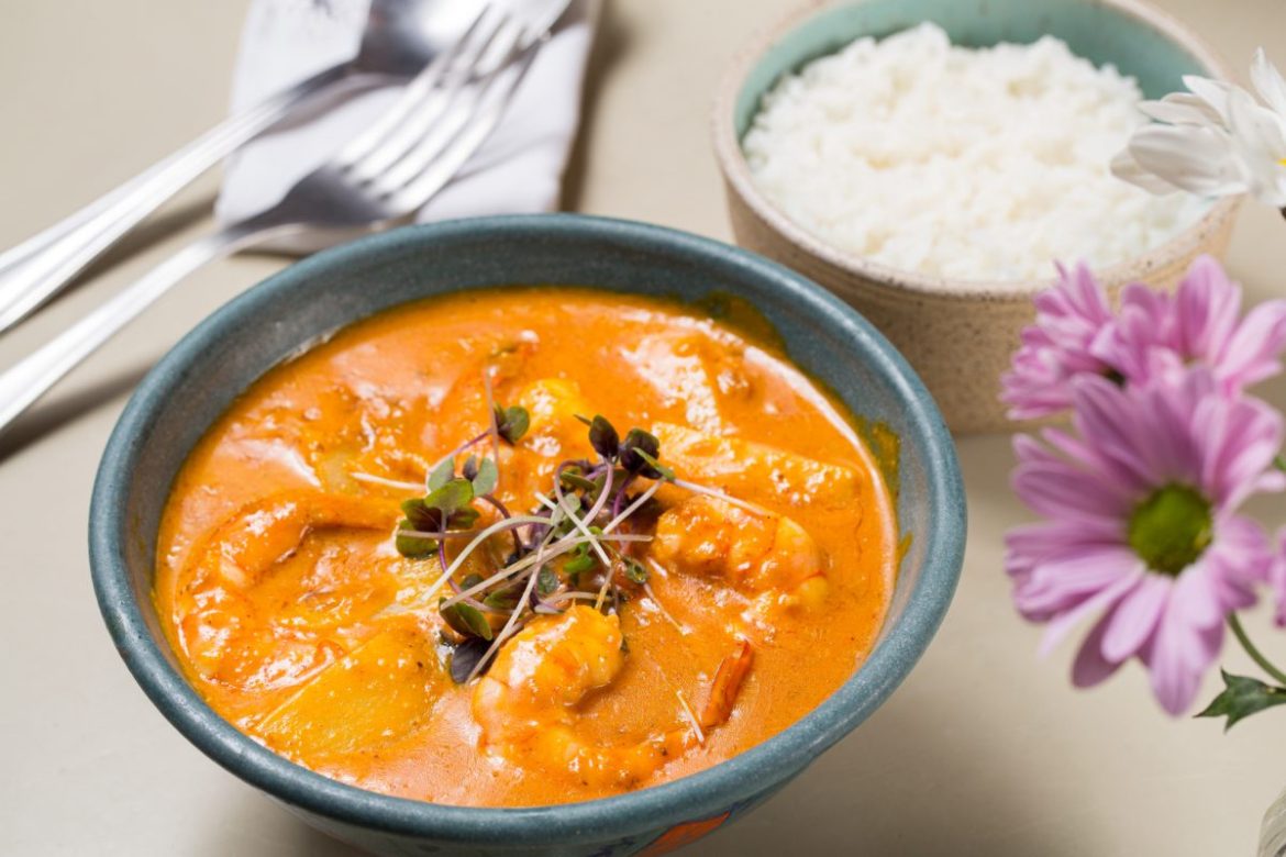 Nam Thai - Camarão com curry