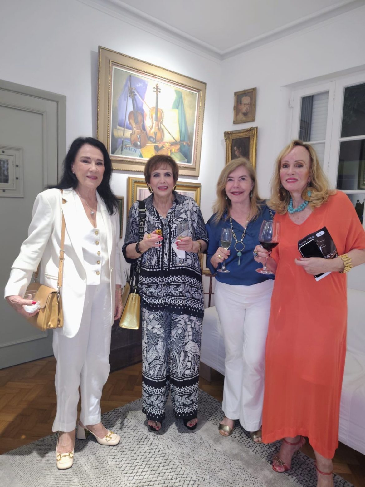 Maria Inês Pereira ,Sandra Campos ,Constança Castelo Branco e Zizi Magalhães