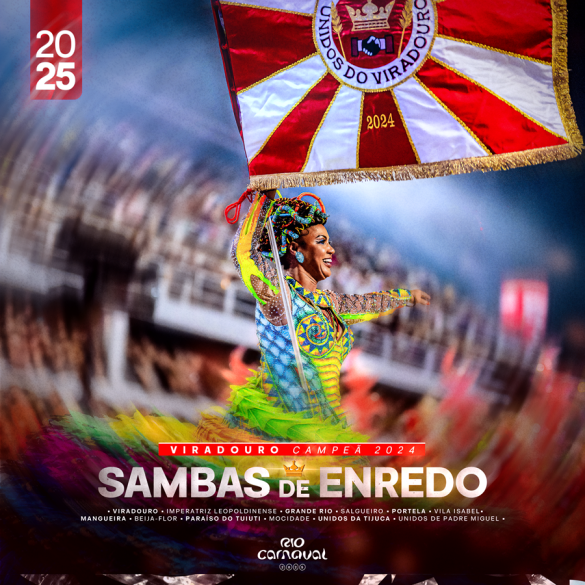 Álbum oficial do Rio Carnaval 2025 será lançado no próximo dia 29