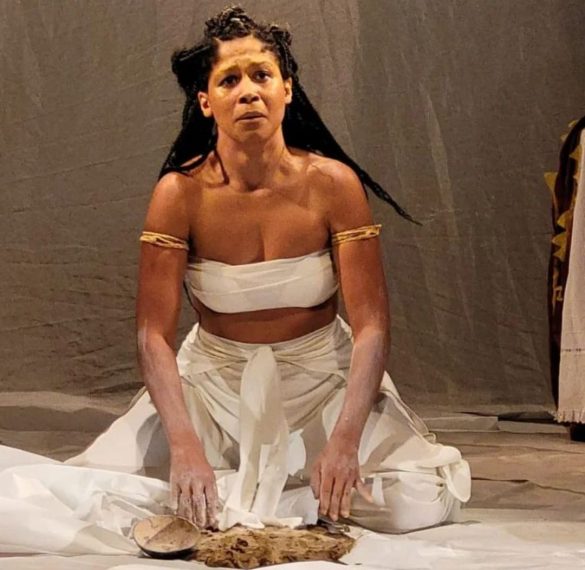 Quando Olodumare diz a Ogbon Oye e Imo para se juntarem para viver na terra