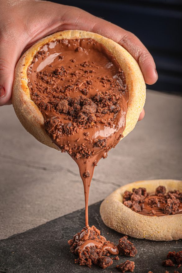 Najah Rão - Esfiha de Chocolate com Brownie