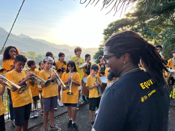 Aulas em Santa Teresa