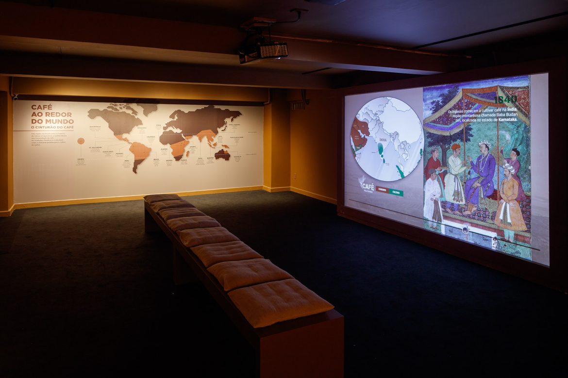 Café através dos sentidos