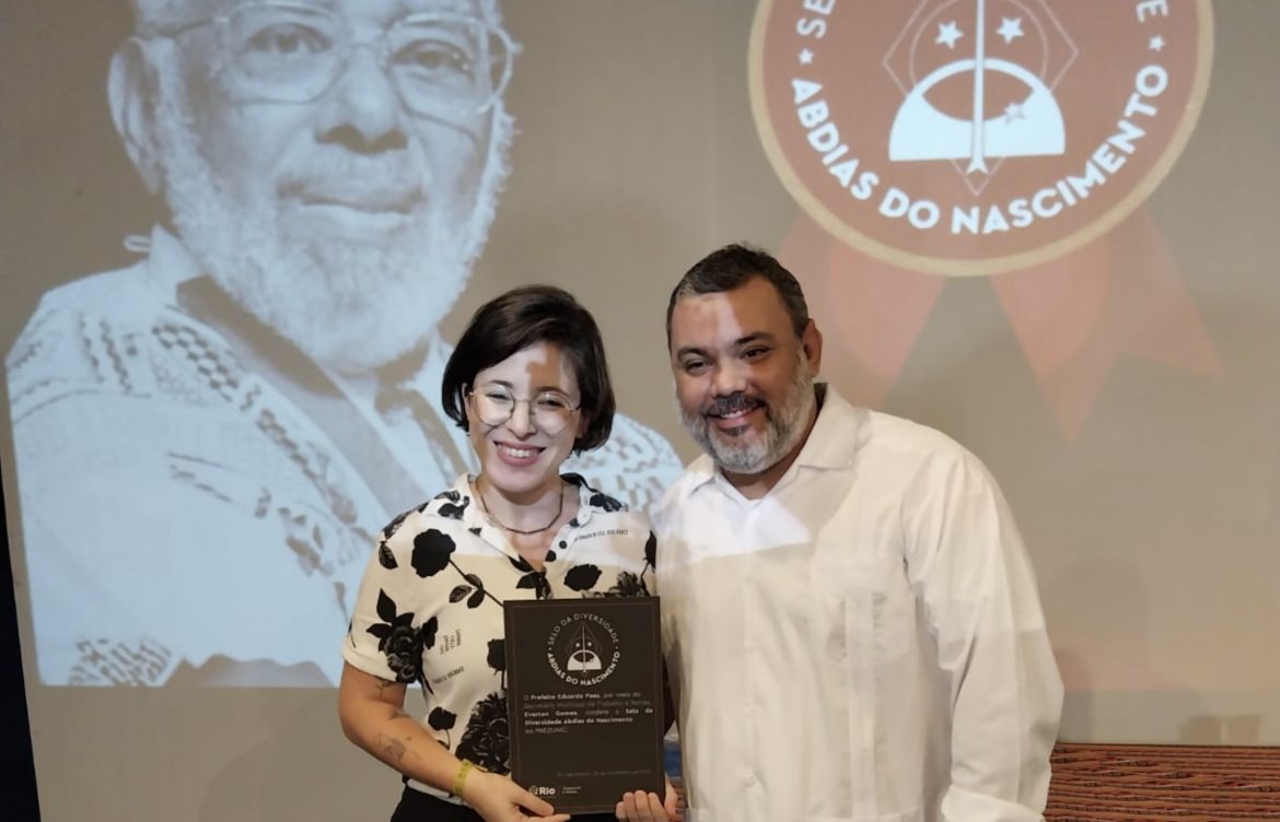 Entrega Selo Abdias do Nascimento