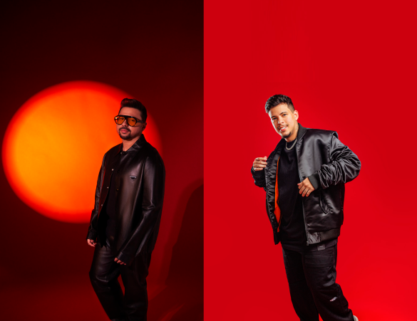 Xand Avião (Foto Carlos Neto) e Felipe Amorim (Foto Divulgação)