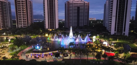 Magia do Natal ocupa o Ilha Pura