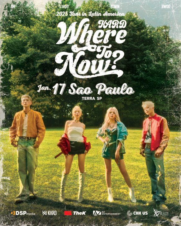 Grupo KARD retorna ao país com show único em Janeiro de 2025