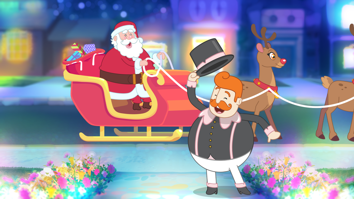 Mundo Bita cria música para o momento da chegada do Papai Noe