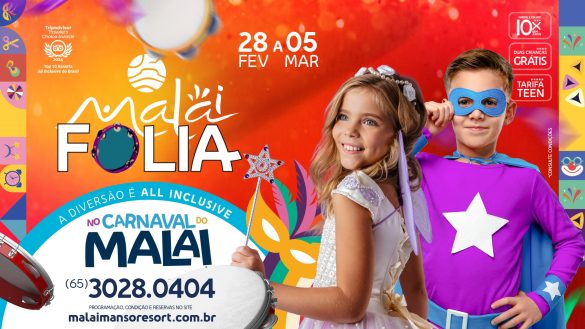 Malai Folia Carnaval 2025 no Malai Manso Resort