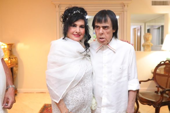 Hanna e o empresário João Flávio Lemos de Moraes