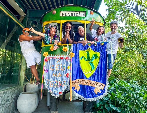 MC Gut (Estudeofunk), Bianca Leão (Ceu na Terra), Eduardo Santana (Fundicao Jazz) , Luana Sorriso (SIBC), Mari Borgerth (ceu na terra) e Tiago Rodrigues (Orquestra Voadora)