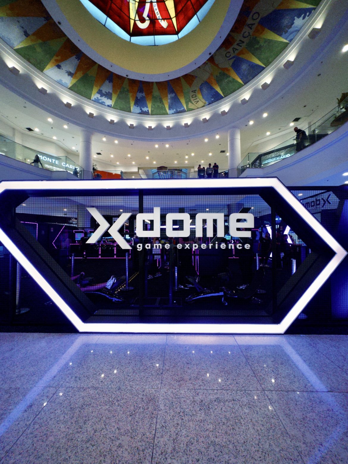 Xdome lança Game Experience e chega ao NorteShopping em janeiro