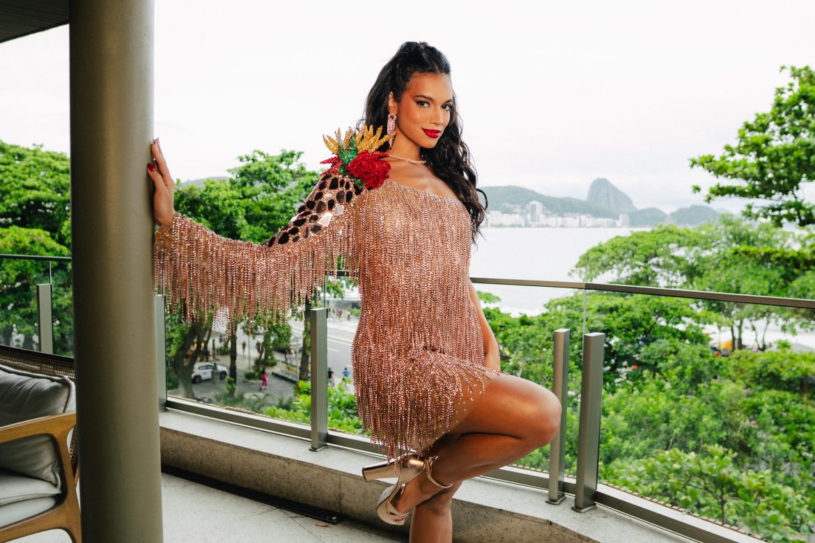 Alane Dias será embaixadora de baile de máscaras durante o Carnaval do Rio